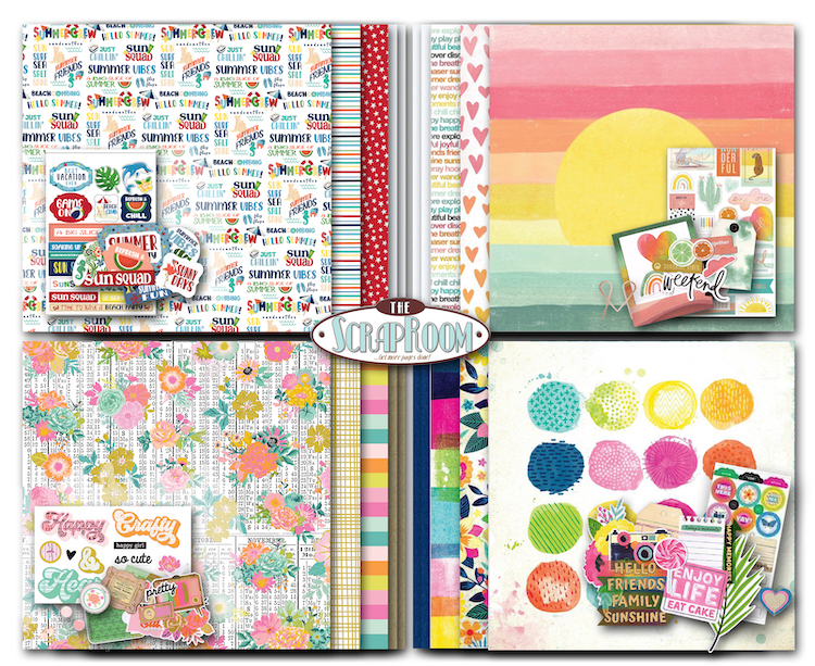 Monthly Scrapbooking Layout Kit Club at The ScrapRoom 