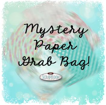 MYSTERY PAPER GRAB BAG - 12X12 PATTERNED PAPER #3; $8.00