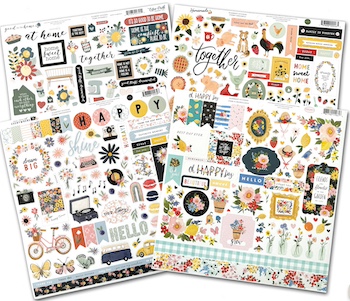 STICKER SHEETS BUNDLE B:$9.50