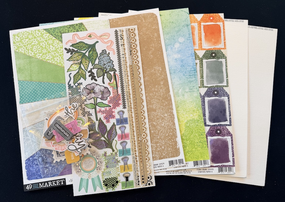 49 & MARKET VICKI BOUTIN ARTFUL MOMENTS SINGLE SHOT KIT:$8.00