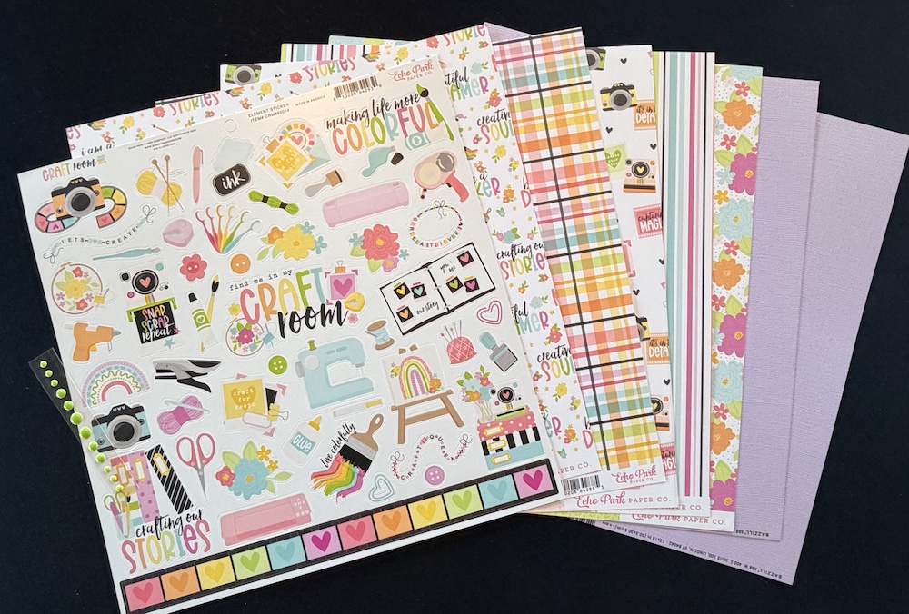 ECHO PARK CRAFT ROOM SINGLE SHOT KIT 2:$9.50