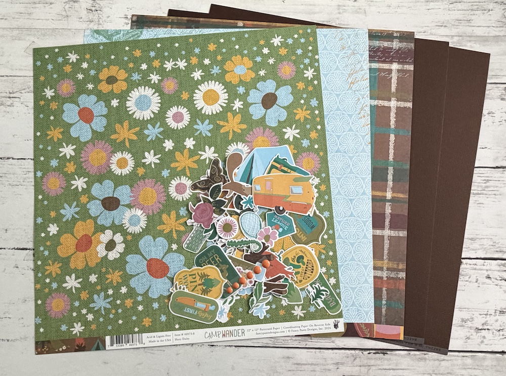 FANCY PANTS DESIGNS CAMP WANDER SINGLE SHOT KIT;$7.50