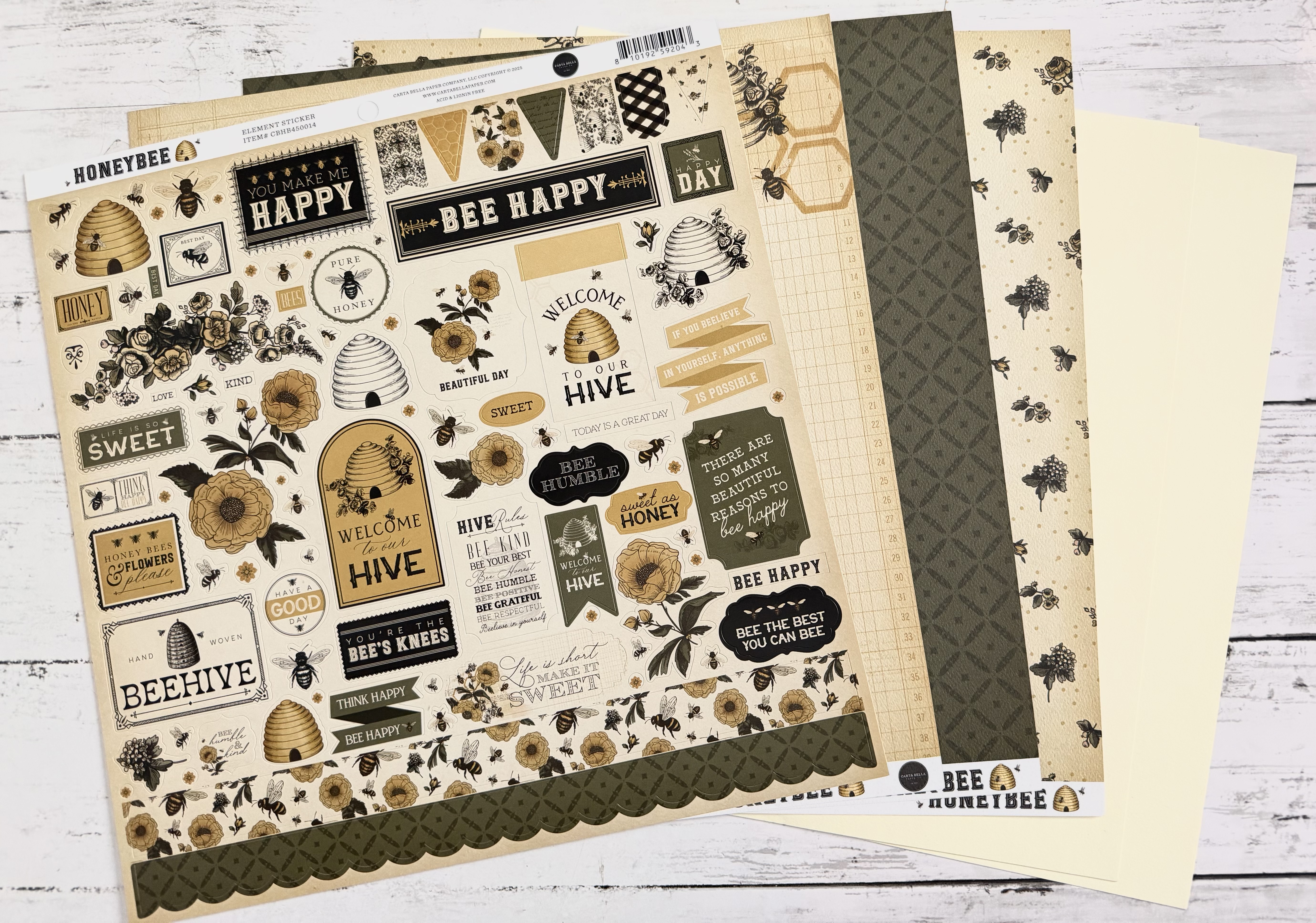 CARTA BELLA HONEYBEE SINGLE SHOT KIT:$7.50
