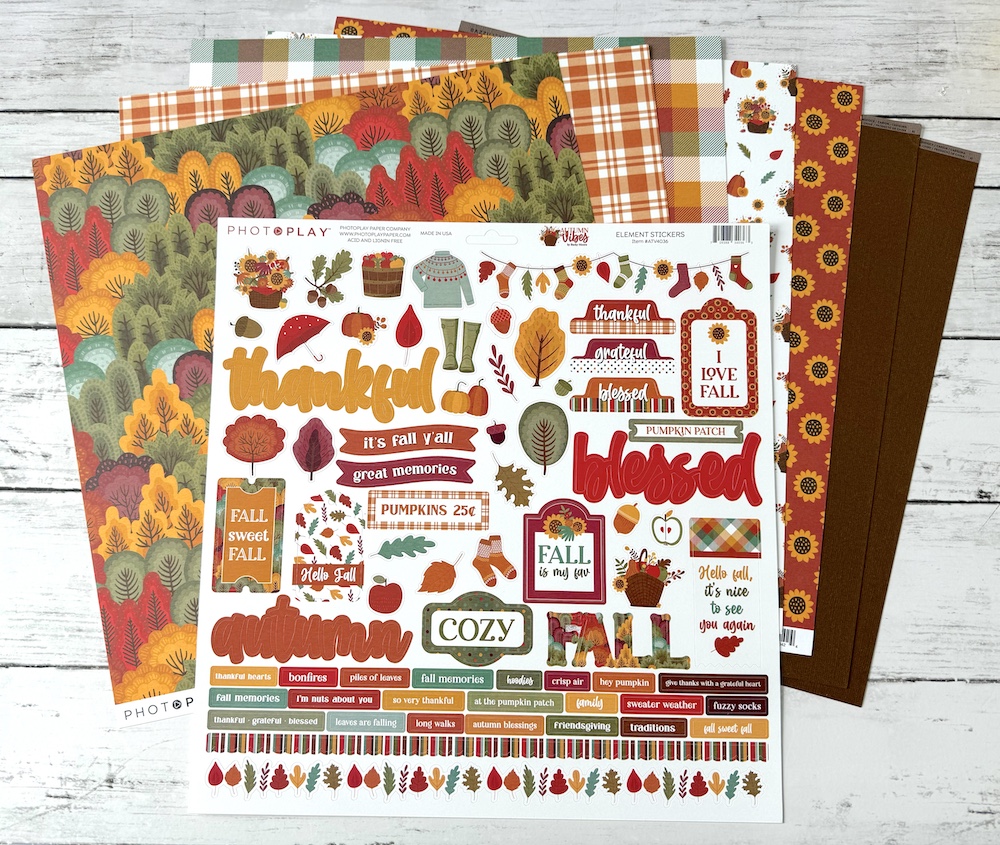 PHOTOPLAY AUTUMN VIBES SINGLE SHOT KIT:$9.50