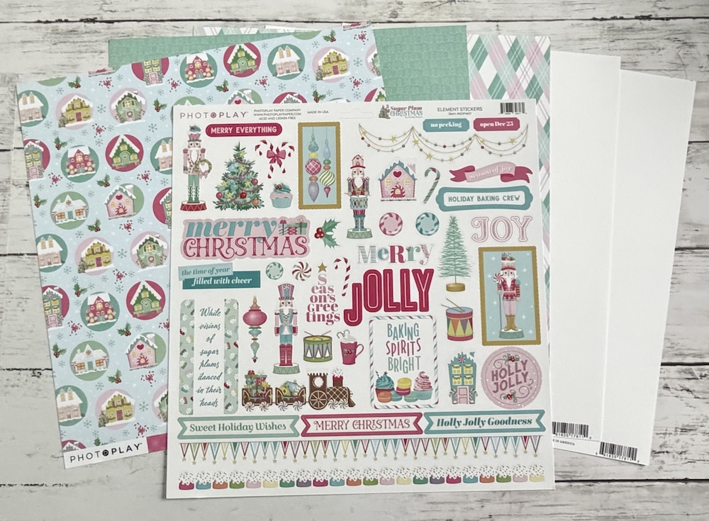 PHOTOPLAY SUGAR PLUM CHRISTMAS SINGLE SHOT KIT;$7.50