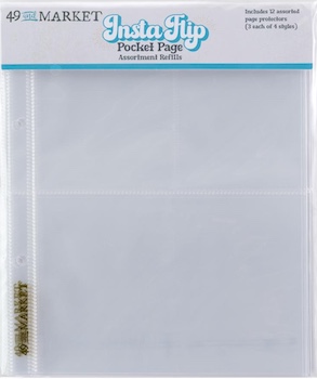 49TH AND MARKET INSTA FLIP POCKET PAGE ASSORTMENT REFILLS:$5.99