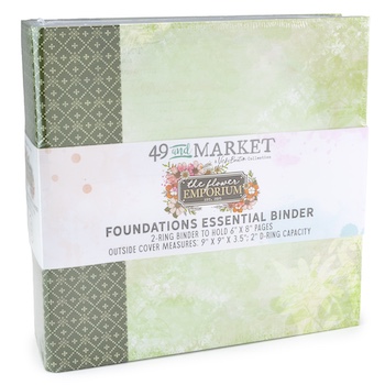 49TH AND MARKET THE FLOWER EMPORIUM COLLECTION ALBUM KIT:$34.99