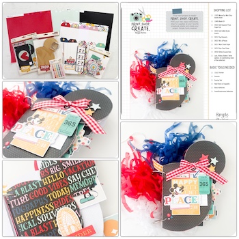 SIMPLE STORIES SAY CHEESE HAPPIEST PLACE BINDER CLASS :$42.00