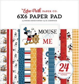 ECHO PARK MOUSE AND ME 6 X 6 PAPER PAD:$7.00