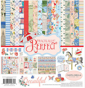 CARTA BELLA PRACTICALLY PERFECT PAPER COLLECTION:$14.00