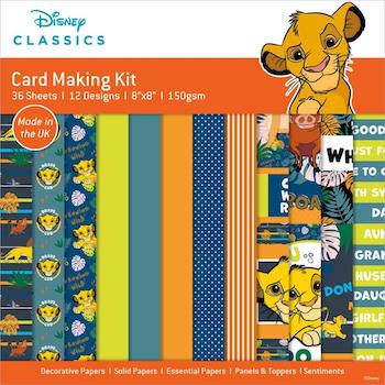 DISNEY CLASSICS LION KING CARD MAKING KIT $14.95