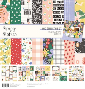 SIMPLE STORIES THE LITTLE THINGS COLLECTION:$15.00