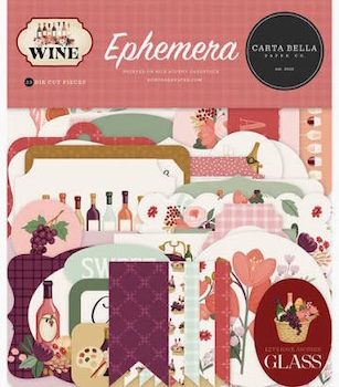 CARTA BELLA WINE EPHEMERA:$4.50