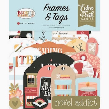 ECHO PARK BOOKISH FRAMES & TAGS:$4.50