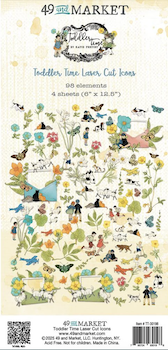 49TH AND MARKET LASER CUT ICONS TODDLER TIME;$7.50