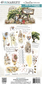 49 & MARKET WHISPERING WAY RUB-ON TRANSFERS:$11.50