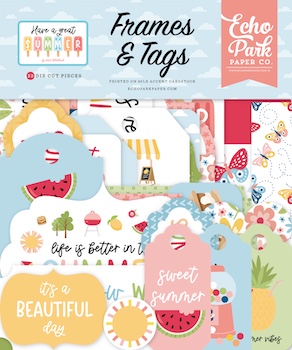 ECHO PARK HAVE A GREAT SUMMER FRAMES & TAGS:$4.95