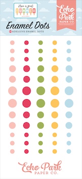 ECHO PARK HAVE A GREAT SUMMER ENAMEL DOTS:$4.95