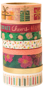 PINK PAISLEE AND MANY MORE WASHI TAPE; $8.95 <span class='red' style='font-weight:bold;'>SALE: $4.50</span>