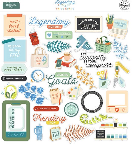 PINK FRESH LEGENDARY BY PAIGE EVANS EPHEMERA:$5.50