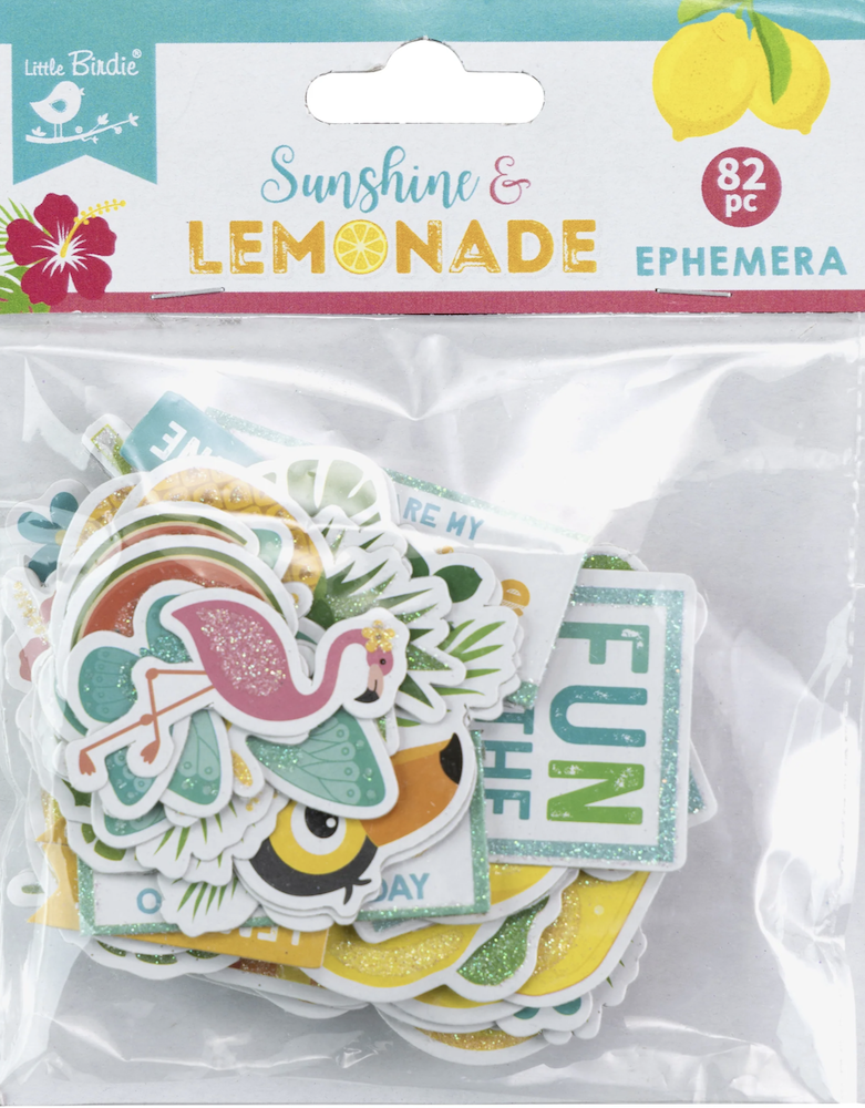 LITTLE BIRDIE SUNSHINE & LEMONADE EPHEMERA;$3.00 <span class='red' style='font-weight:bold;'>SALE: $2.00</span>