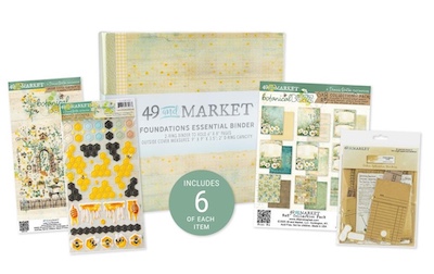 49TH & MARKET BOTANICAL BUZZ ALLBUM KIT: $65.00