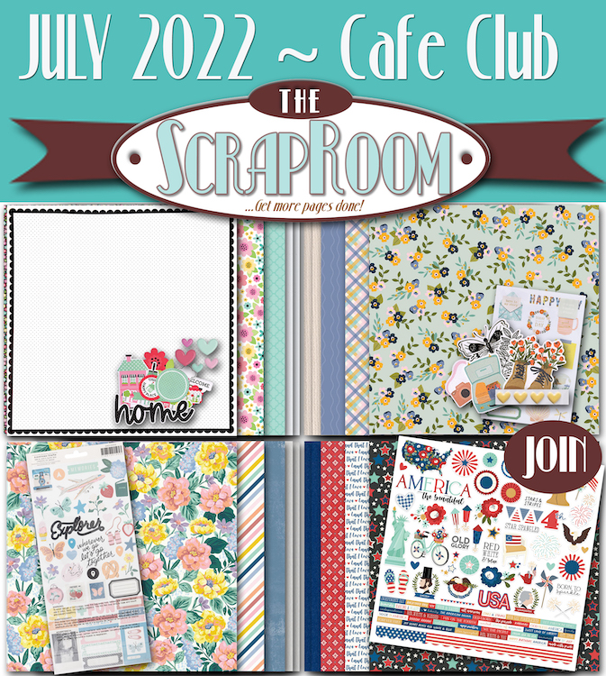 Monthly Scrapbooking Layout Kit Club at The ScrapRoom