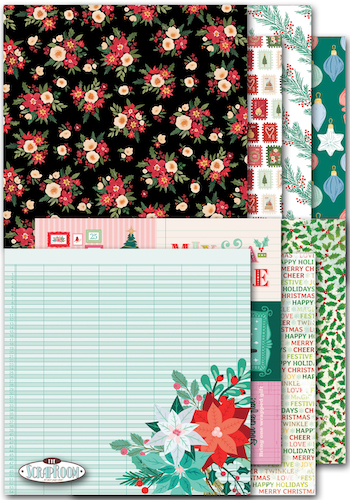 DECEMBER 2022 PATTERNED PAPER KIT;$9.50 <span class='red' style='font-weight:bold;'>SALE: $7.60</span>