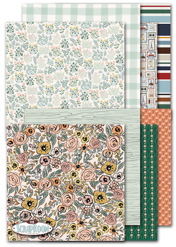 MAY 2023 PATTERNED PAPER KIT; $9.50
