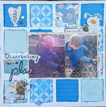 Monthly Scrapbooking Layout Kit Club at The ScrapRoom 