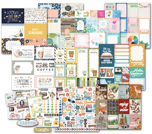 JULY 2025 SHOTS OF LIFE POCKET PAGE KIT - $24.95