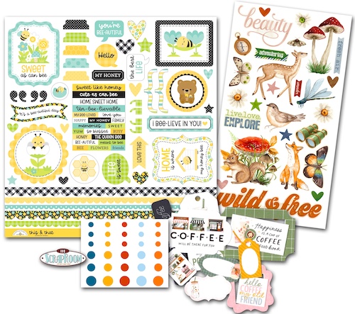 AUGUST 2025 EMBELLISHMENT KIT  - $13.00