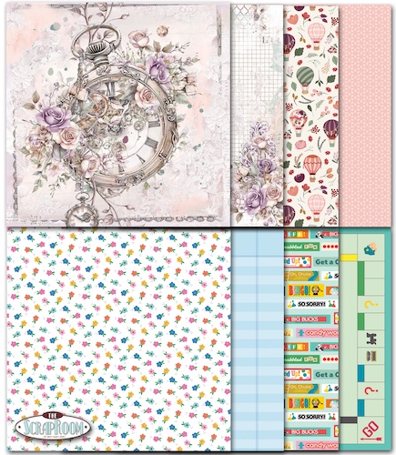 JANUARY 2026 PATTERNED PAPER  KIT:$9.50