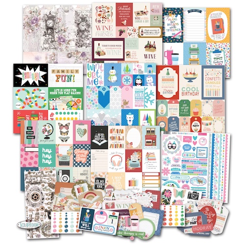 JANUARY 2026 SHOTS OF LIFE POCKET PAGE KIT:$28.00